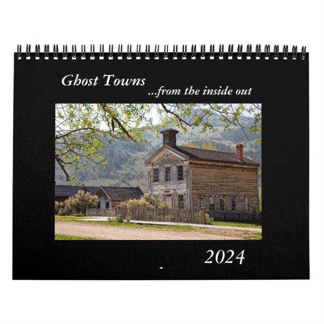 Calendário de Cidade Fantasma do Dentro Out (Capa)