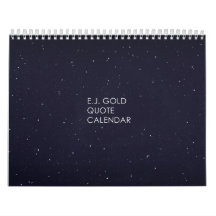 Calendário de Citações de E.J. Gold