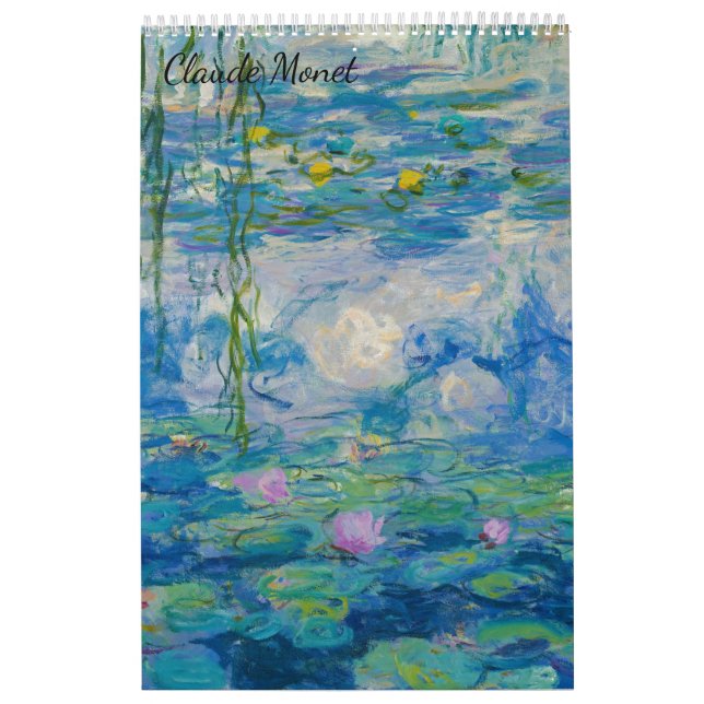 Calendário de Claude Monet (Capa)