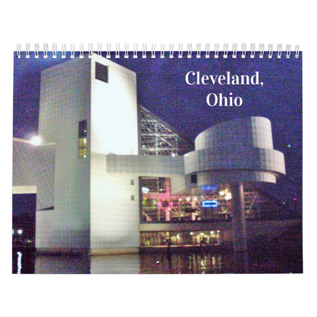 calendário de CLEVELAND,OHIO (Capa)