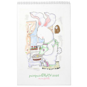 Calendário de Coelhinhos do PaintinkDraw 2026