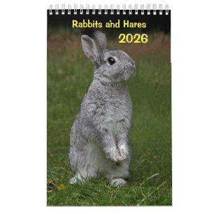 Calendário de Coelhos e Hares