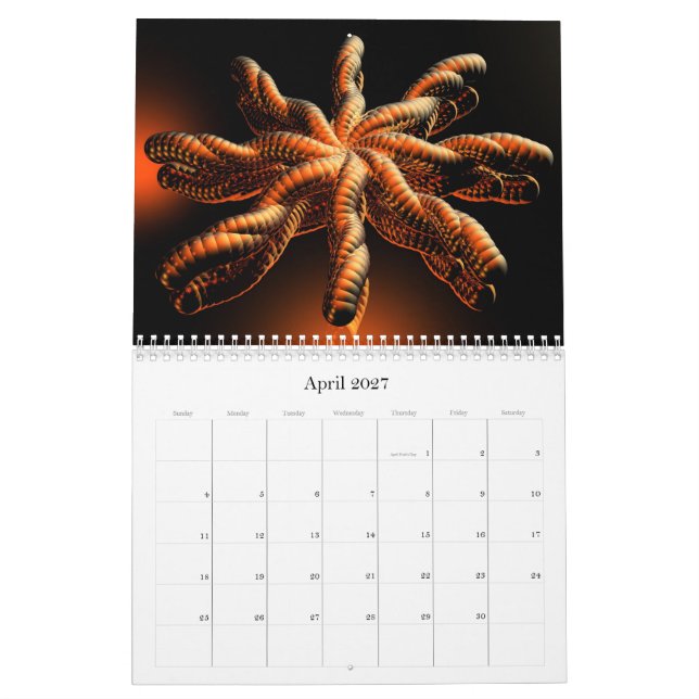 Calendário de Coleção 3D 2024 (Abr 2027)