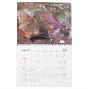 Calendário de Coleção Rock & Gem