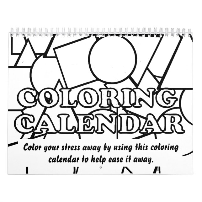 Calendário de Coloração (Capa)