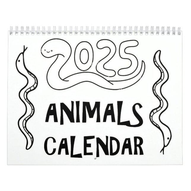 Calendário de Coloração 2025 (Capa)