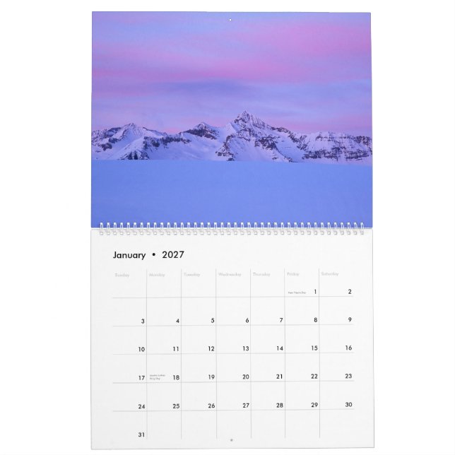 Calendário de Colorado (Jan 2027)