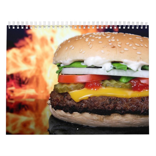 Calendário de Comida Rápida 2027 (Capa)