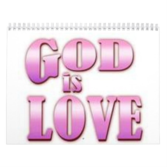 CALENDÁRIO DE COR DE FOTO CRISTÃ PERSONALIZADO (Capa)