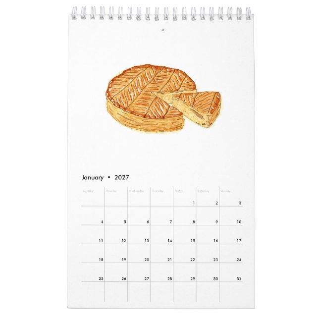 Calendário de Cores Aquáticas 2021 (Jan 2027)