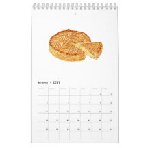 Calendário de Cores Aquáticas 2021