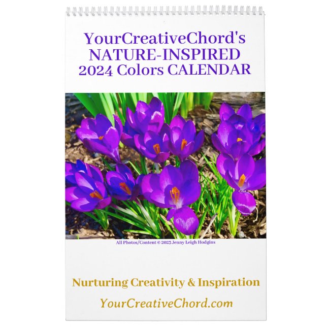 Calendário de Cores do CreativeChord 2024 (Capa)