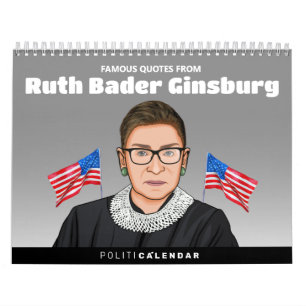 Calendário de Cotações de Ruth Bader Ginsburg