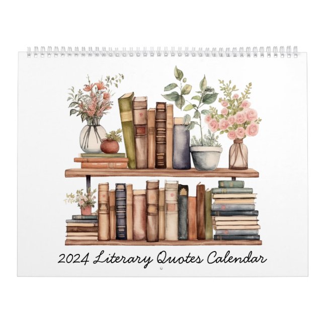 Calendário de Cotações Literárias 2024 (Capa)
