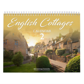 Calendário de Cottages Inglês 2