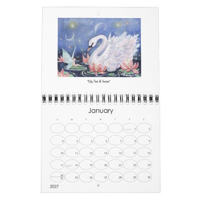Calendário de Criaturas Imísicas e Mágicas (Jan 2027)