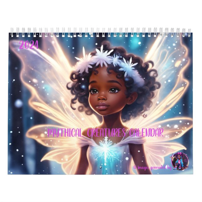 CALENDÁRIO DE CRIATURAS MÍTICAS 2024 (Capa)