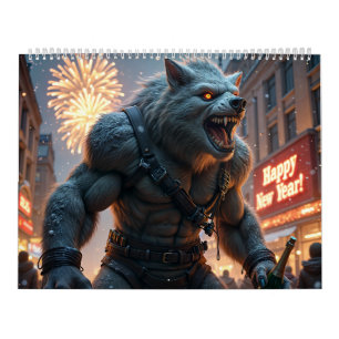 Calendário de Criaturas Míticas - Um Ano de Legend