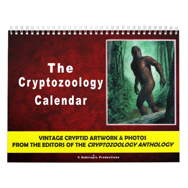CALENDÁRIO DE CRYPTOZOOLOGIA (Capa)