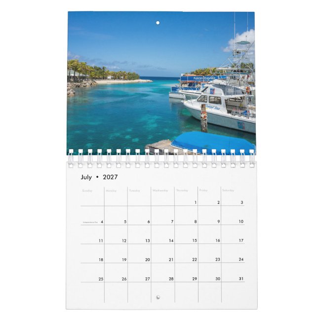 Calendário de Curaçao 2027 (Jul 2027)