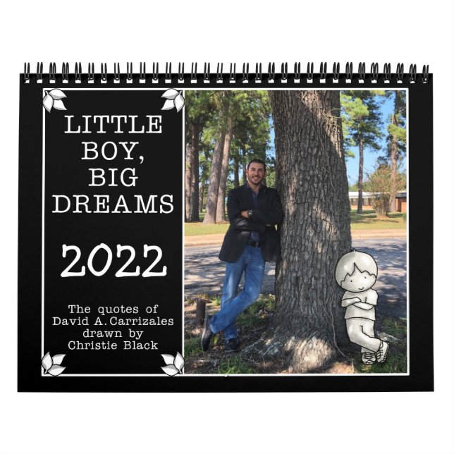 Calendário de David e Little Boy 2022 (Capa)