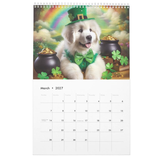 Calendário de Diversão de Pirenéus do excelente (Mar 2027)