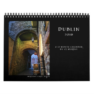 Calendário de Dublin Ireland 2019