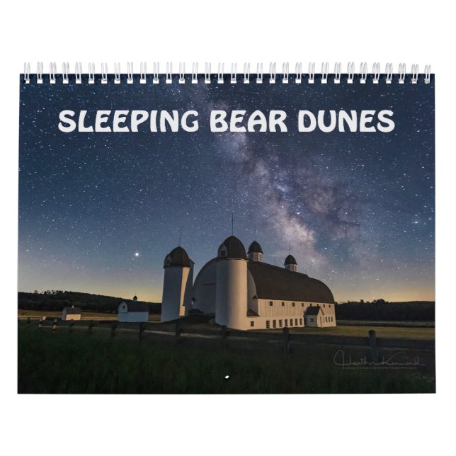 Calendário de Dunas do Urso Dormindo (Capa)