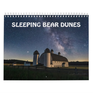 Calendário de Dunas do Urso Dormindo