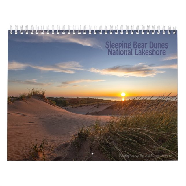 Calendário de Dunas do Urso Dormindo (Capa)