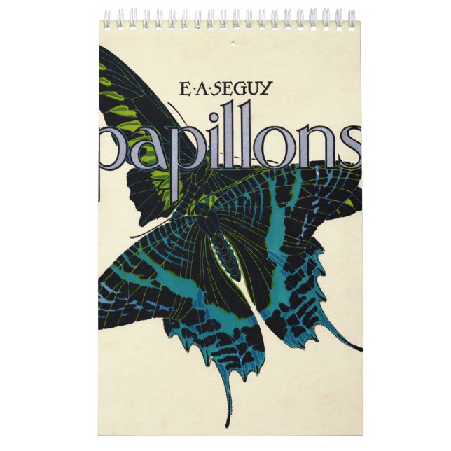 Calendário de Emile-Allain Seguy (Capa)