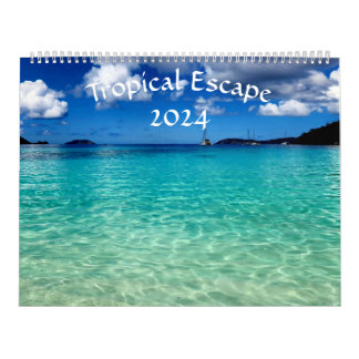 Calendário de Escape Tropical 2024