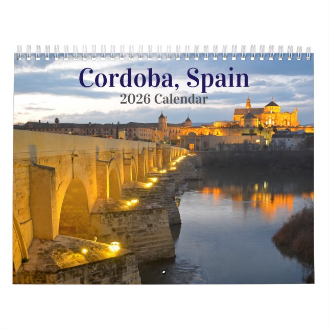 Calendário de Espanha de Córdova 2026 (Capa)