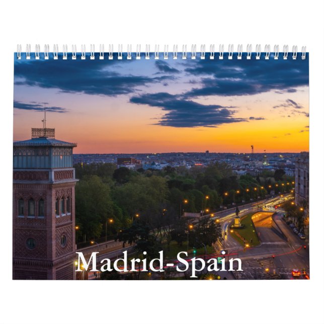 Calendário de Espanha de Madrid (Capa)