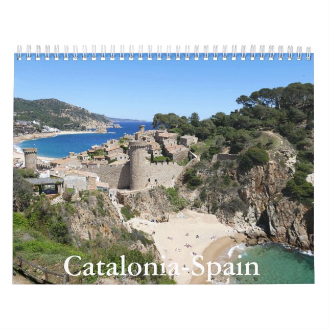 Calendário de Espanha na Catalunha (Capa)