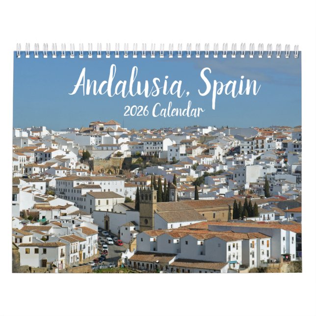 Calendário de Espanhas da Andaluzia 2026 (Capa)