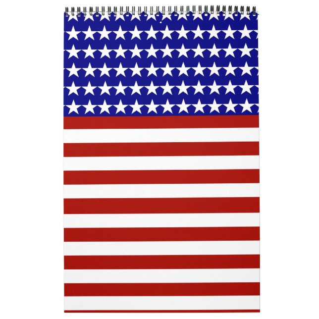 Calendário de Estrelas e Stripes (Capa)