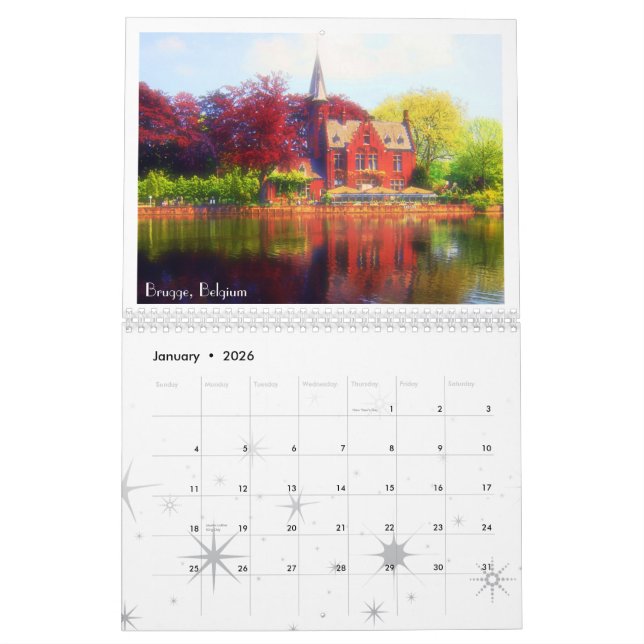 Calendário de Europa (Jan 2026)