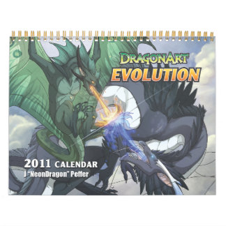 Calendário de Evolução DragonArt