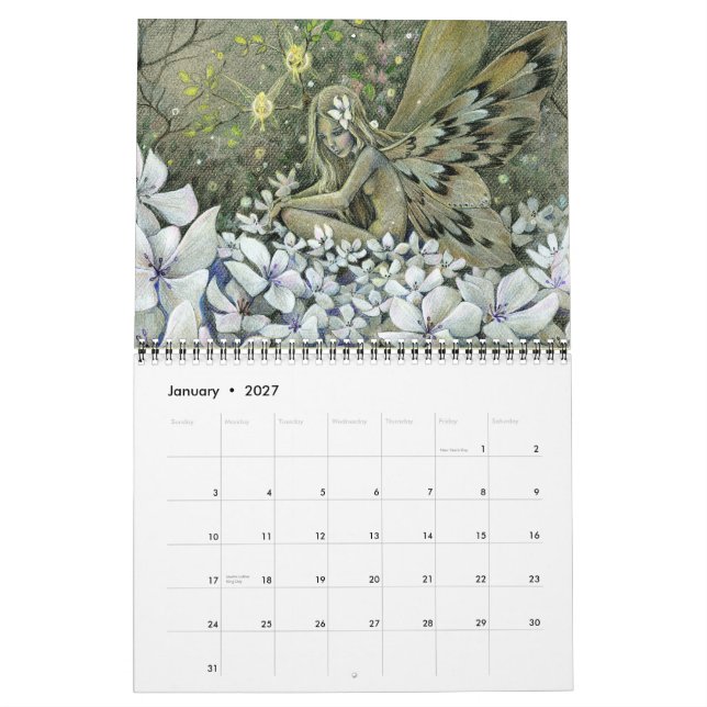 Calendário de Fadas Quiméticas 2015 (Jan 2027)