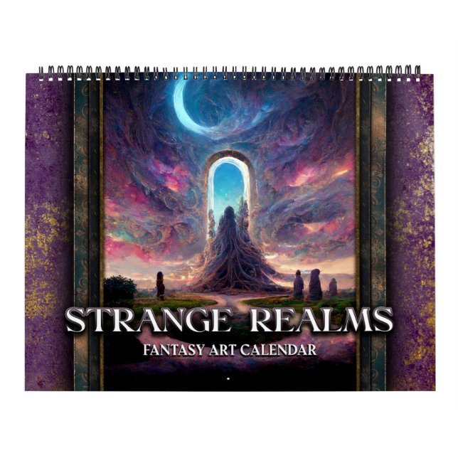 Calendário de Fantasia e Ficção Científica de Rein (Capa)