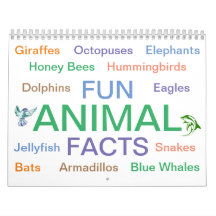 Calendário de Fatos de Diversão Animal