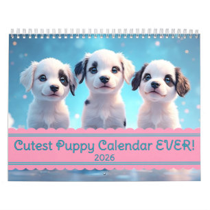 Calendário de Filhotes Mais Fofos de Todos os Temp