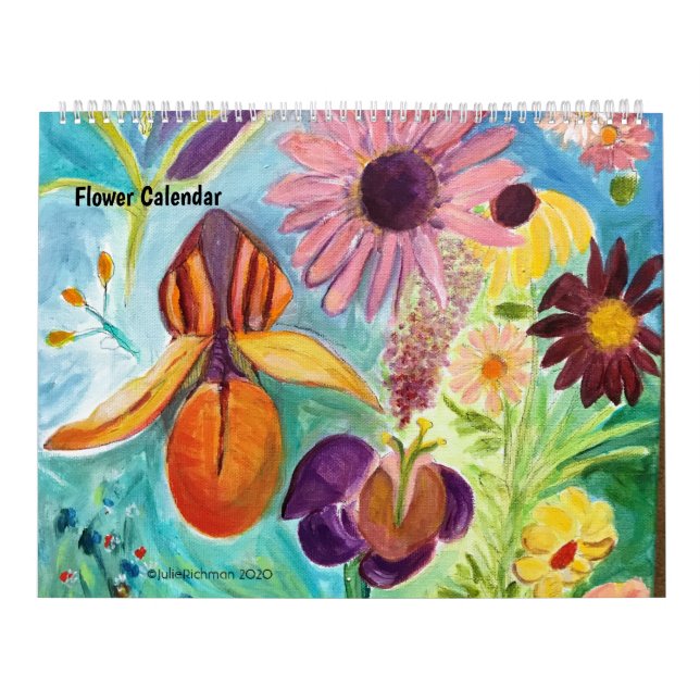 Calendário de Flor dos Desenhos Originais (Capa)