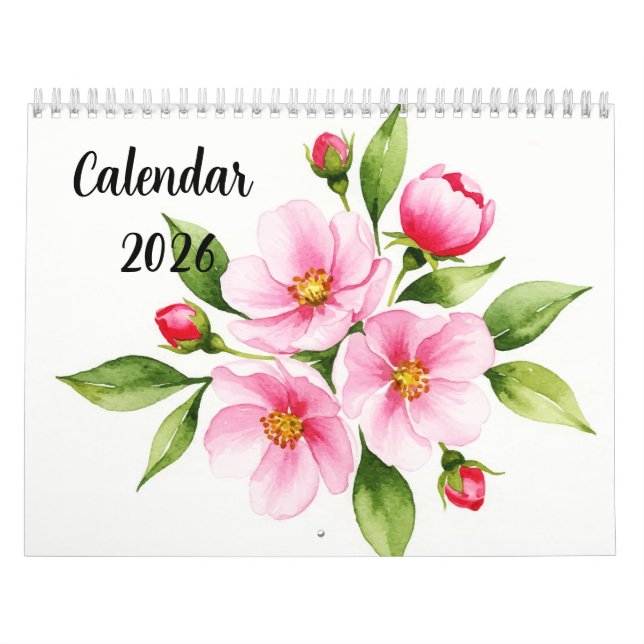 Calendário de Flores (Capa)
