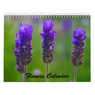 calendário de flores 2009
