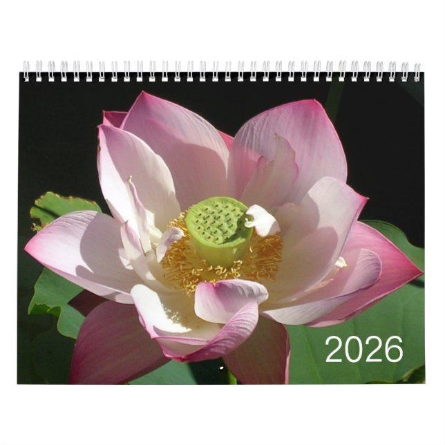 Calendário de Flores 2026 (Capa)