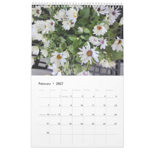 Calendário de Flores de 2027