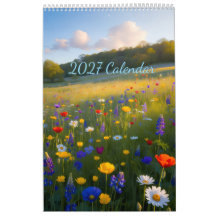 Calendário de Flores de 2027