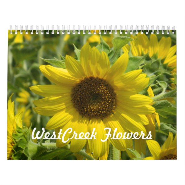 Calendário de Flores do WestCreek (Capa)